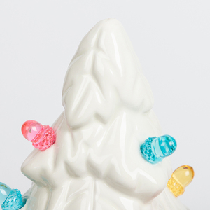 Co-Arts เครื่องเคลือบดินเผาประดิษฐ์สีขาวต้นคริสต์มาสเซรามิค arbol de Navidad ห้างสรรพสินค้าของตกแต่งโรงแรม - Product Image 5