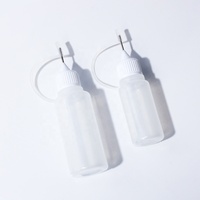 29565 Lot de 2 flacons applicateurs de colle vides à pointe fine pour quilling DIY