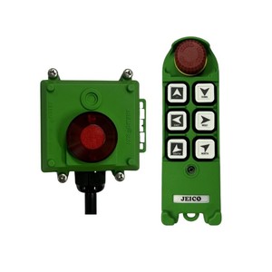 Télécommande radio industrielle pour grue, palan et treuil, vitesse unique, 100-240 VAC, JEICO JREMO 6K G, fabriquée en Corée - Product Image 1