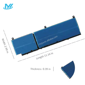 Myiya, оптовая продажа, 11,4 В, 95Wh PKWVM, Аккумулятор для ноутбука, Прецизионная 7550, 7560, 7750 7760, Мобильная рабочая станция P44E P93F - Product Image 5