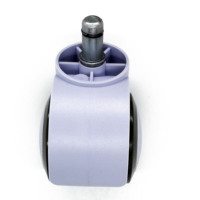 Roulette colorée 2 pouces 50mm Roulette double roues pour enfants Bureau et chaise