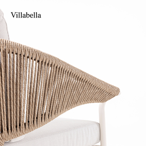 Ensemble de canapés d'extérieur Artie de luxe tous temps meubles de patio de jardin en rotin PE ensemble de salon commercial hôtel villa terrasse - Product Image 5