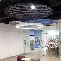 Haut-parleur diffuseur acoustique finition polyester diffusion du son plafond panneau mural salle de concert salle HIFI home cinéma