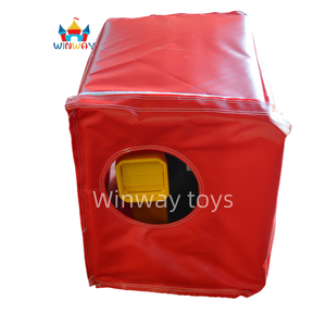 Cage de sécurité pour souffleur d'air étanche à la pluie Couverture de château gonflable pour réduire le bruit - Product Image 1