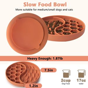 Customized Logo Eco-Friendly Slow Feeder Dog Licking Pad & Lick <b>Mat</b> with Silicone Material for Anxiety Relief - Product Image 2