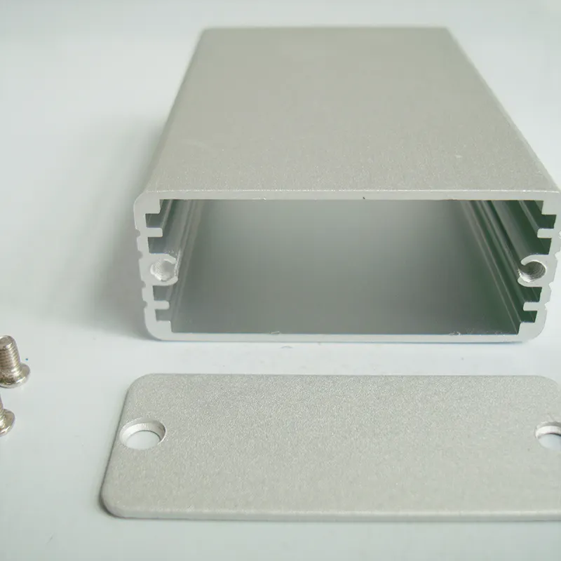 54 * 23mm aluminum power bank instrument housing power amplifier box plastic frame waterproof aluminum shell enclosure 8139