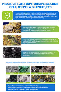 फ्लोटेशन प्लांट प्लांट प्लांट फॉस्फेट फ्लोटेशन मशीन के लिए विश्वसनीय और सस्ती मशीन - Product Image 3