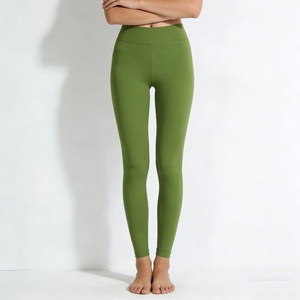 Pantalon Capri de Yoga <span class=keywords><strong>Noir</strong></span> Taille Haute pour <span class=keywords><strong>Femme</strong></span>, <span class=keywords><strong>Legging</strong></span> d'Entraînement Tricoté Respirant Standard avec Poches, Style Vintage Printemps - Product Image 5