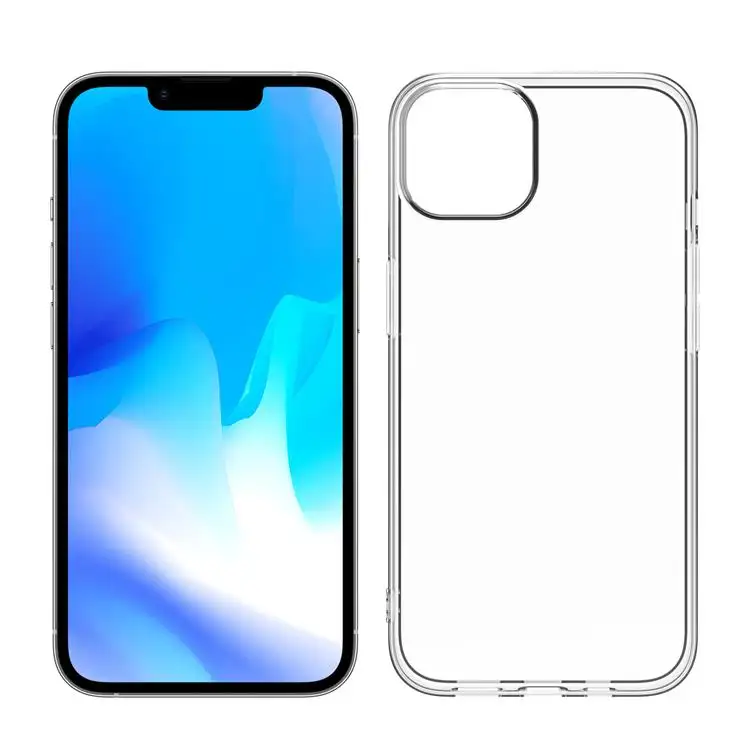 Funda transparente de TPU suave para iPhone, funda transparente para iPhone 14 Plus 12 11 13 Pro max 6 7 8 XR XS SE