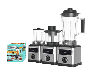 הסיטונאי 3in1 החזק מעמד מזון רב עוצמה מערבל שייק מיץ פירות בלנדר מסחרי כבד עם דיור נירוסטה - Product Image 1