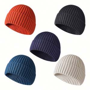 Gorros de Jacquard Personalizados, Gorras Bordadas con Logotipo, Lana de Cachemira Reciclada, Poliéster, Lazos, Patrón de Camuflaje - Product Image 1