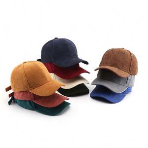 Gorras de Béisbol de Pana al por Mayor, de Moda, de Alta Calidad, de 6 Paneles, con Logotipo Personalizado Bordado, Gorras Estructuradas Tipo Dad Hat - Product Image 5