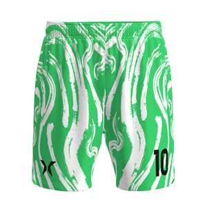 Kit <span class=keywords><strong>Calcio</strong></span> Personalizzato con Sublimazione, Design a Pennello, Completo Traspirante con Numero, Abbigliamento Sportivo - Product Image 6