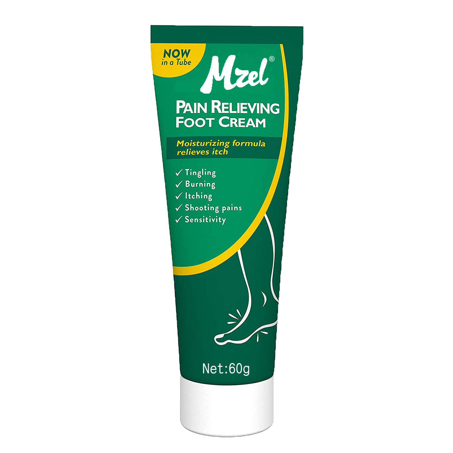 Crema del alivio del pie