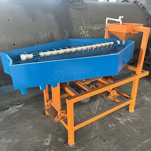 Small Scale Rock Gold Processing Machine Placer Gold Sand Separator Vibrating Gold Gemini Shaking Table For Sale