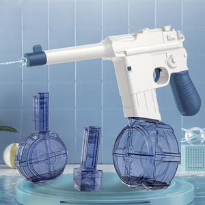 <span class=keywords><strong>Pistola</strong></span> de Agua Eléctrica para Adultos, 434CC+58CC, Pistolas de Agua Automáticas con Alcance de hasta 32 Pies para Niños - Product Image 1