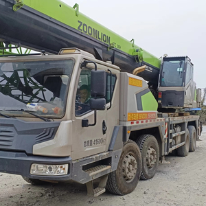 2021 pabrik Cina digunakan Pump truk derek 50Ton mesin angkat ponsel teleskopik Boom hidrolik truk derek pompa - Product Image 1