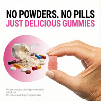Gummies avancées Glow+ NAD + Collagène Anti-âge Hydratation de la peau Soutien des cheveux, des ongles et des articulations Vente en gros OEM