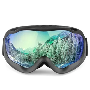 Explosive Ski Goggles Double Layer Anti-fog Spherical Adult Men And Women Ski Glasses Ski Goggles