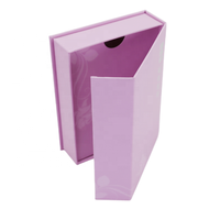 Boîtes d'emballage en gros personnalisées avec logo, en forme de livre, recyclables, en carton de luxe avec pelliculage mat