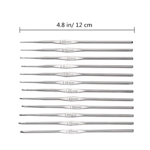 100pcs DIY Aluminum <strong>Crochet</strong> <strong>Kit</strong> With Yarn Knitting Needles Sewing <strong>Kit</strong> Tools <strong>Crochet</strong> Hook Set - Product Image 4