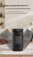 Souffleur d'air chaud USB portable pour la maison, chauffage rapide PTC, régulateur de température, thermostat réglable, contrôle de l'énergie