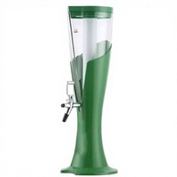 Distributeur de bière pression premium 3L avec logo personnalisable, tour à bière avec tube à glace, fournitures hôtelières, tour à bière premium avec logo personnalisable