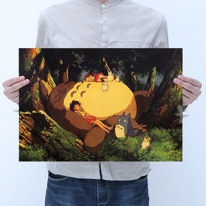 A-088โปสเตอร์การ์ตูนญี่ปุ่นย้อนยุคกระดาษคราฟท์อะนิเมะ - Product Image 3