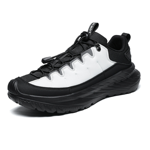 Zapatillas de Running para Hombre Fáciles de Poner y Quitar, con Cordones Rápidos, Suela Gruesa, para Senderismo, Caminar, Trotar, Deporte al Aire Libre - Product Image 3