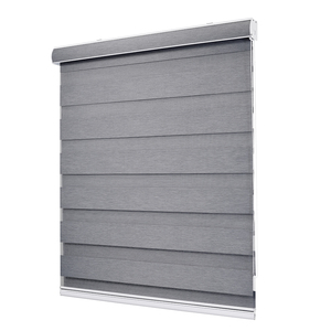 Stores enrouleurs zébrés combinés pour usage commercial et domestique, <span class=keywords><strong>en</strong></span> tissu de qualité design - Product Image 1