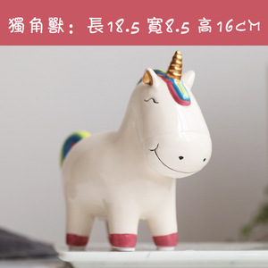 Nouveauté enfants cadeau préféré en céramique en forme de <span class=keywords><strong>cheval</strong></span> créatif décoration de la maison en céramique <span class=keywords><strong>tirelire</strong></span> pièces de monnaie <span class=keywords><strong>tirelire</strong></span> d'épargne - Product Image 5