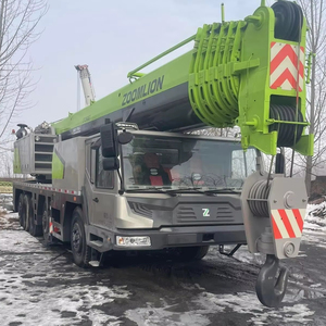 Grue sur camion Zoomlion d'occasion 100 tonnes, modèle 2023, homologuée EPA, moteur Weichai, boîte de vitesses, pompe, équipement de construction - Product Image 1
