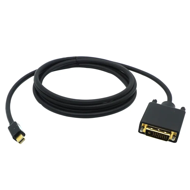 Mini Displayport Naar Dvi Kabel Dp Naar DVI-D 24 + 1 Kabel 1080P Dp Male Naar Dvi kabel Voor Projector Monitor 1.8M