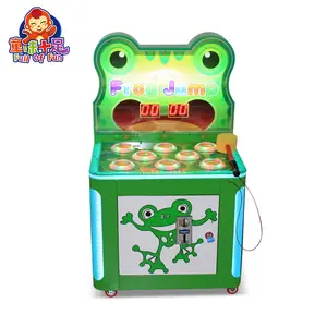 Hot Sale Münz betriebene Arcade-Schlag maschine Schlagen Frosch Spiele Maschine für Kinder