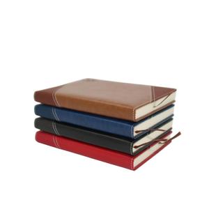 Sang trọng A5/B5 kinh doanh máy tính xách tay biểu tượng tùy chỉnh da sang trọng bìa cứng may & nhiệt ràng buộc với trang bên trong - Product Image 2