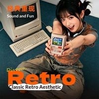 Divoom Minitoo untuk Speaker 5.3 5W Kecil Bergaya Retro, Hadiah Ulang Tahun & Hari Valentine untuk Anak Laki-laki