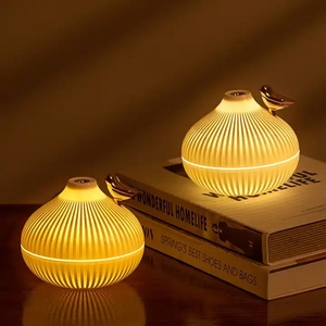 300ml xách tay hương thơm khuếch tán tinh tế chim nightlight siêu âm độ ẩm hành tây hình tinh dầu khuếch tán cho khách sạn USB - Product Image 3