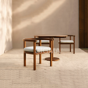 Hotel Set da pranzo all'aperto Villa cortile mobili da giardino in <span class=keywords><strong>legno</strong></span> <span class=keywords><strong>di</strong></span> Teak <span class=keywords><strong>Patio</strong></span> tavoli e sedie - Product Image 2