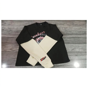 เสื้อยืดแขนยาวผู้ชายผ้าคอตตอน 100% พิมพ์ลายดิจิทัล ทอแบบสองชั้น เนื้อผ้ากันยับ สวมใส่สบาย - Product Image 2