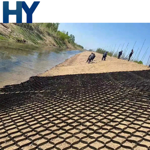 Hdpe Industrieel Ontwerp Pp Plastic Geocell <span class=keywords><strong>Web</strong></span> Voor Hellingbescherming En Buitenbestrating Voor Keermuren - Product Image 4