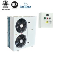 Unité de condensation extérieure murale certifiée ETL 3HP/4HP Invotech Brand Refrigeration Air for Cold Storage Room Energy Saving