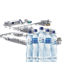 Ligne de production d'eau minérale en bouteille entièrement automatique, 10 000bph