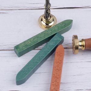 広州グッドラック文具は、花柄の封蝋ストリップ/蜜蝋封蝋スティックを提供しています。 - Product Image 6