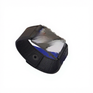 Bracciale Elegante da <span class=keywords><strong>Uomo</strong></span> in <span class=keywords><strong>Pelle</strong></span> con Ciondolo a Quadrifoglio Classico, Bracciale Unisex Americano in <span class=keywords><strong>Pelle</strong></span> con Motivo a Quadrifoglio, Bestseller - Product Image 5