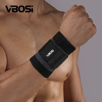 VBOSi 5017 Muñequera Médica Ajustable de Nailon con Logotipo Personalizado, Unisex, para Fitness, Ciclismo, Levantamiento de Pesas, Túnel Carpiano