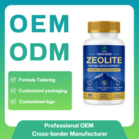 OEM/ODM | Capsules de zéolite en gros d'approvisionnement d'usine: Suppléments de soutien de santé et de vitalité, capsules activées de zéolite