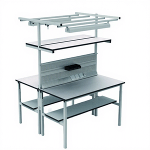 Banc de travail ESD réglable de 4 pieds, banc antistatique, poste de travail, best-seller - Product Image 1