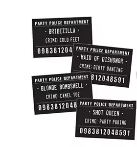 UV printing Photo Booth Props Police Photo Prop