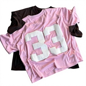 Maillot de football en mesh personnalisé, respirant, pour entraînement sportif, directement de l'usine - Product Image 3