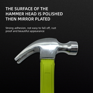 No.625001 8 Oz DIY 등급 유리 섬유 손톱 망치 경량 및 내구성 1 년 보증 STANLEY OEM보다 열등하지 않음 지원 - Product Image 3